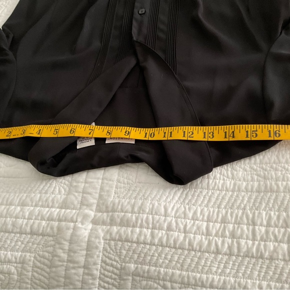 COVINGTON, BLACK BLOUSE, SIZE: 14/16 P - Picture 4 of 10